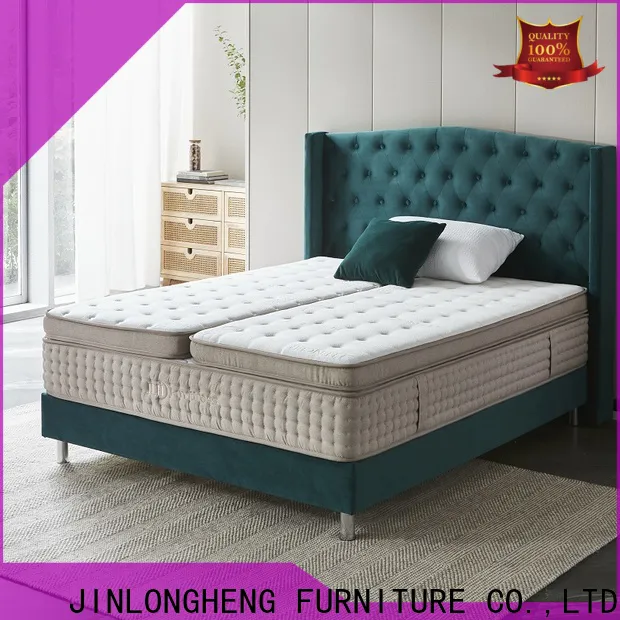 JLH Mattress Latest euro top pocket spring mattress company delivered easily
