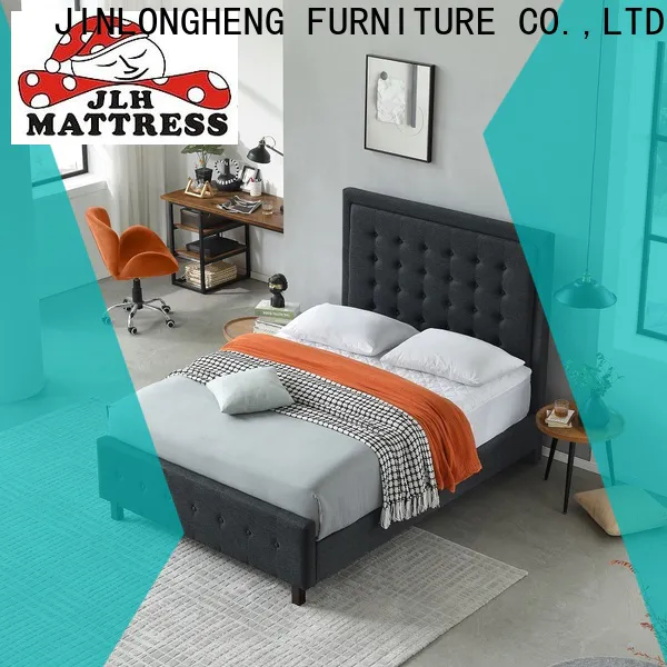 Best upholstered single bed factory for bedroom