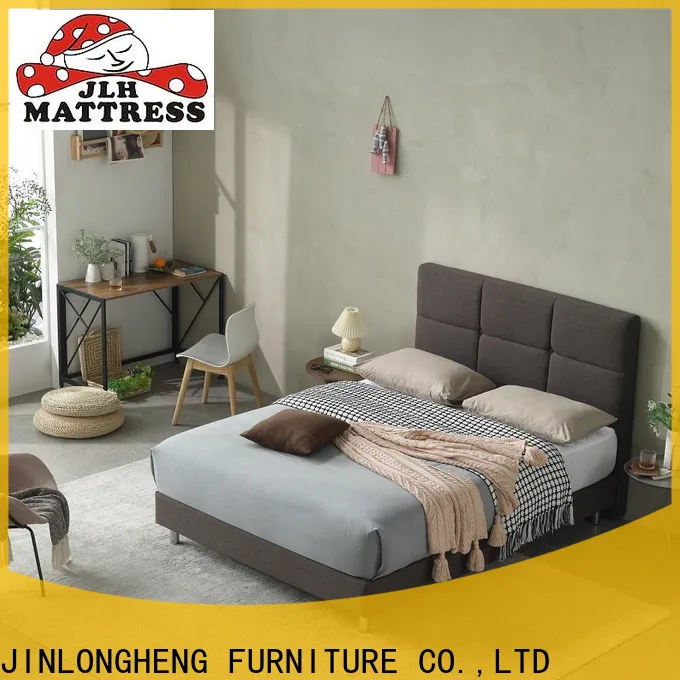 JLH Mattress China king size upholstered bed for business for bedroom