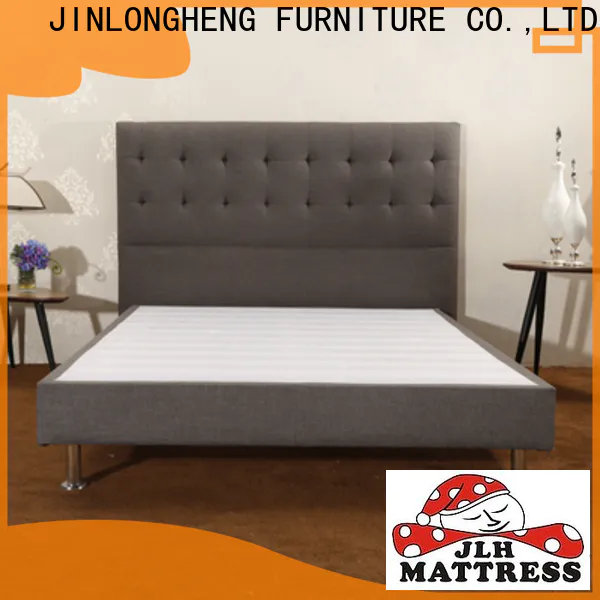 JLH Mattress High-quality tufted headboard full size bed factory with softness