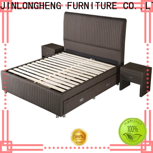 JLH Mattress Best king size upholstered bed for business for hotel