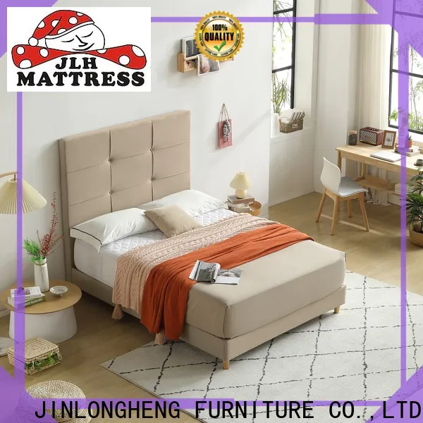 JLH Mattress upholstered sleigh bed manufacturers