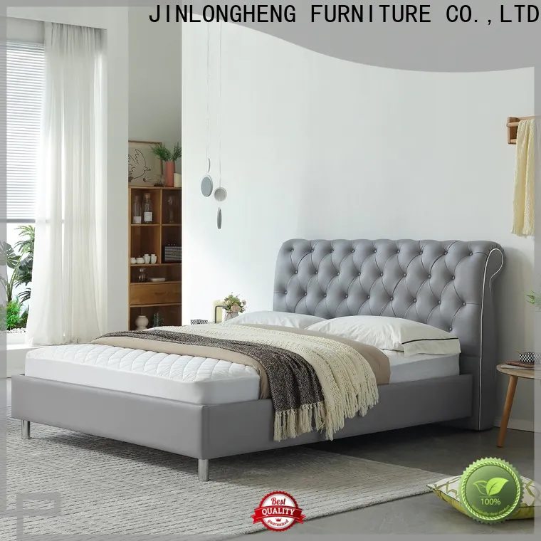 JLH Mattress New upholstered single bed for business delivered easily