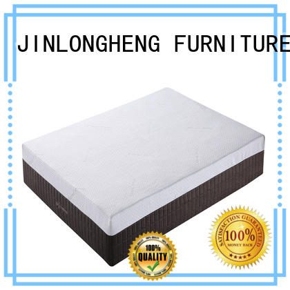 00FK-13 | JLH Furniture Signature Design - 12 Inch Chime Express Hybrid Innerspring - Soft Mattress - Bed in a Box - Queen - White and Brown
