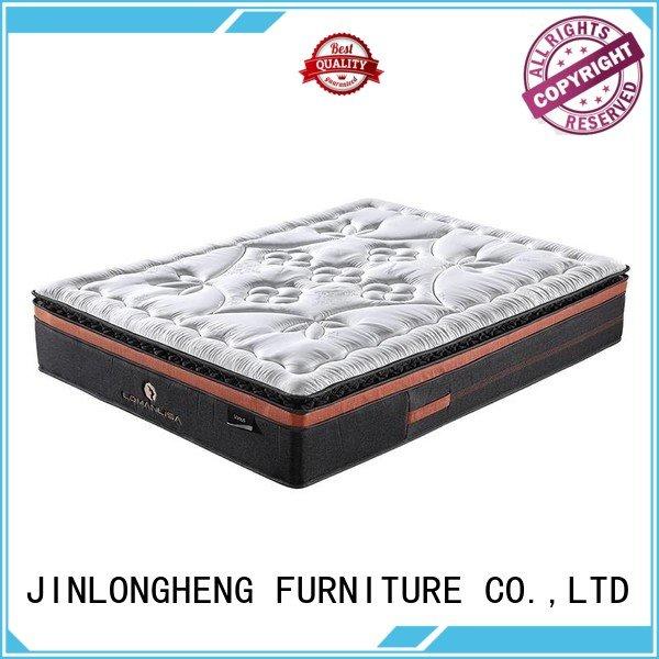 Custom compress memory foam mattress royal top euro JLH