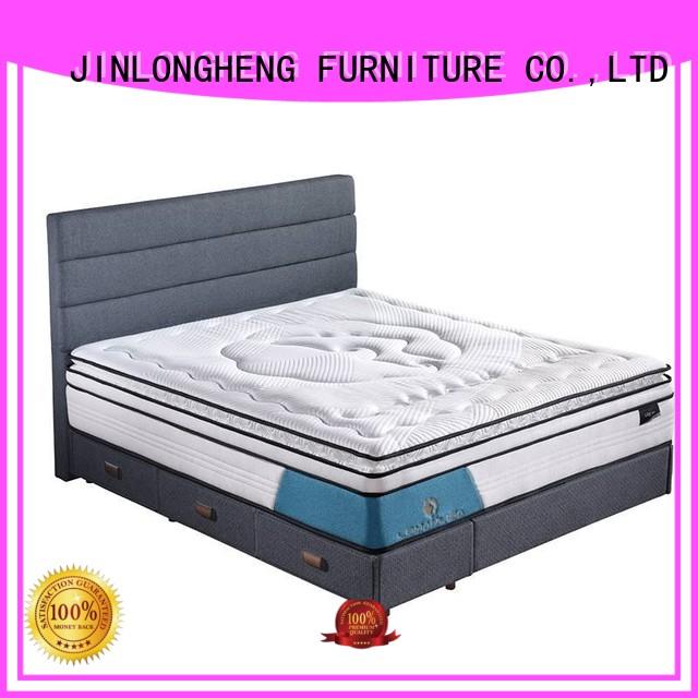 spring design pocket cool gel memory foam mattress topper JLH manufacture