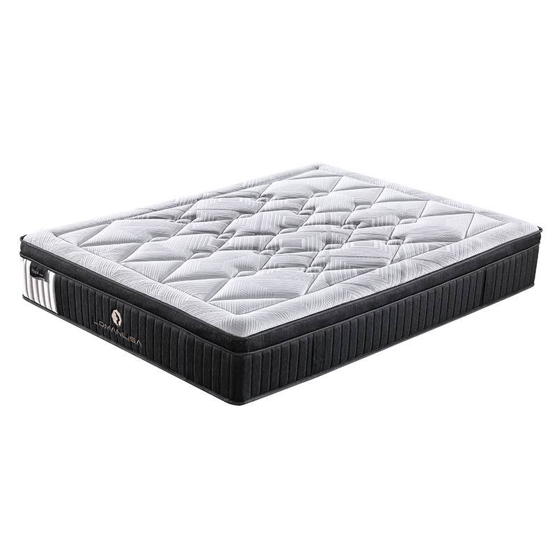 JLH Queen Size Gel Memory Foam Mattress Topper with 5 Zoned Pocket Spring Wholesale Price Hybrid Mattress image6