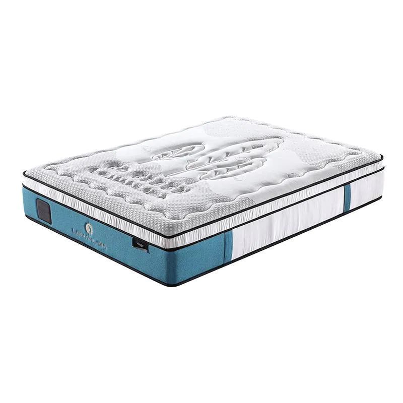 Luxurious Design 5 Zones Pocket Spring Best Mattress With Memory Foam And Natural Latex