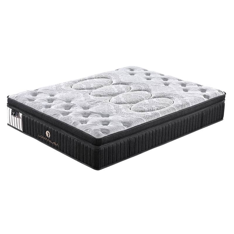 JLH Nature Latex 5 Zoned Pocket Spring Mattress with Cooling Fabric and Convoluted Foam Latex Foam Mattress image3