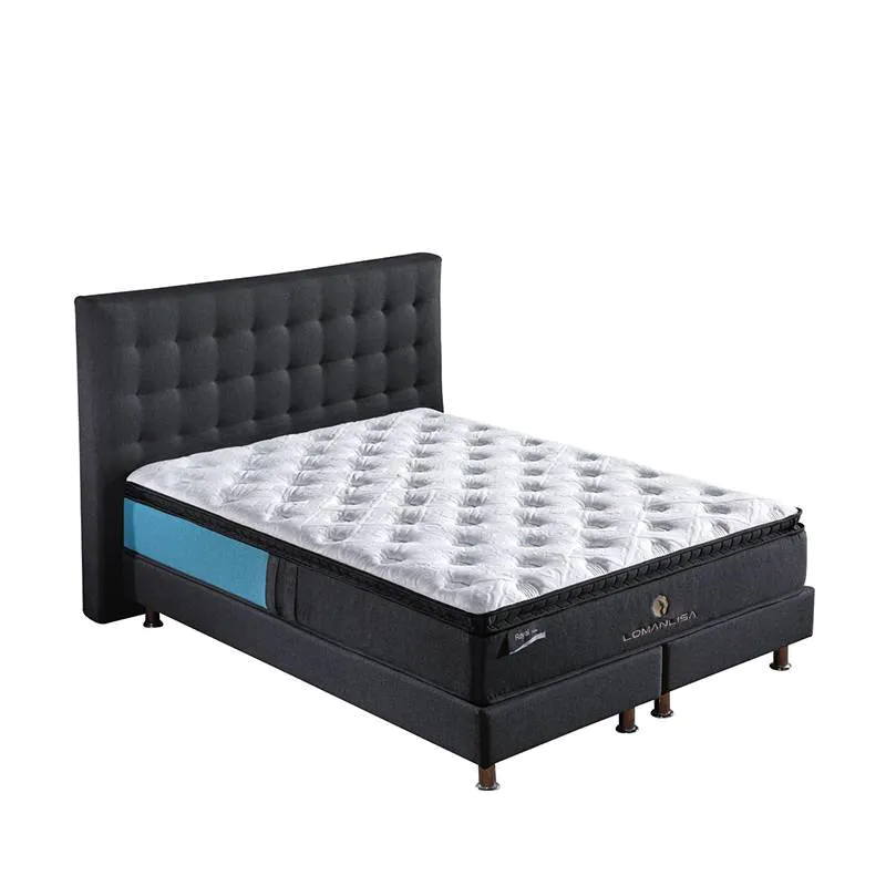 32PA-33 OEM Memory Foam AND Pocket Spring Rolled Up Mattress Wholesale