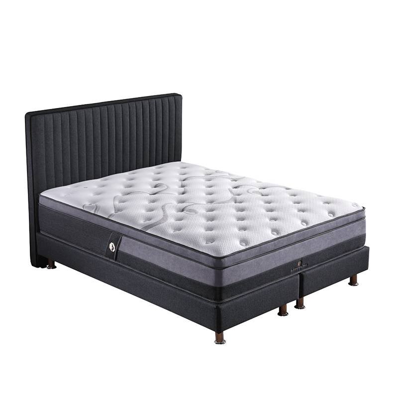 JLH 34PA-54 Factory Natural Latex Euro Top Pocket Spring Mattress Latex Foam Mattress image4