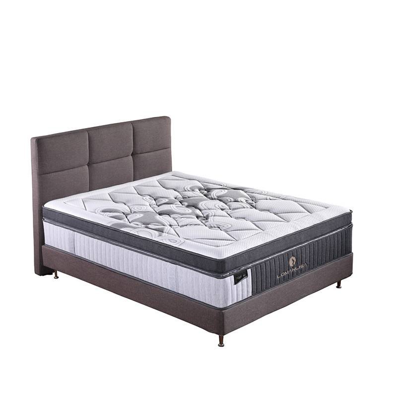 JLH 47AA-14 Chinese manufacturer Deluxe double Pocket spring Box top mattress Double Spring Mattresses image4