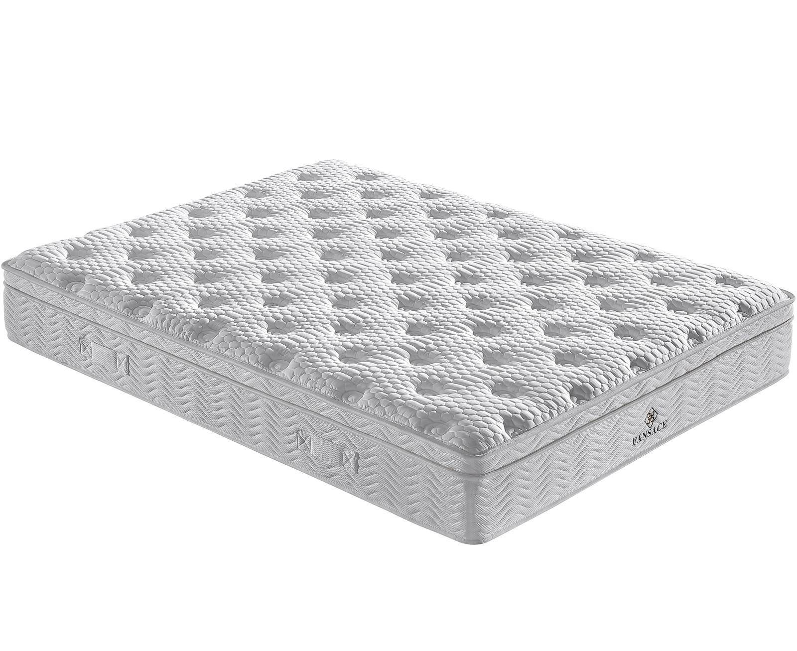 34PA-01 Charcoal Bamboo Latex Hotel Mattress With Memory Foam For Hotel Using
