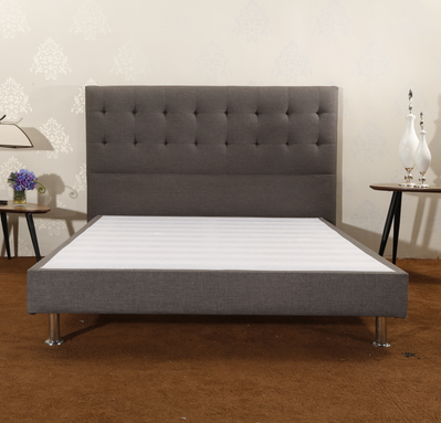 CJ-10 Bedroom Bed Easy Assembly Strong Wood Slat Support