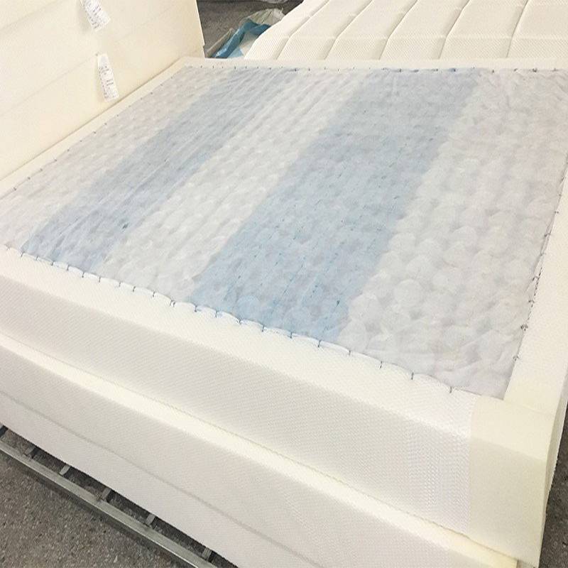 34pa90 Venus Euro Top Gel Memory Foam Mattress Compressed
