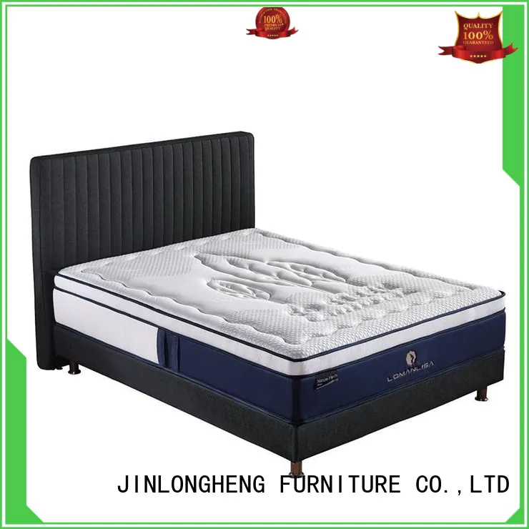 latex cool gel memory foam mattress topper packed JLH company
