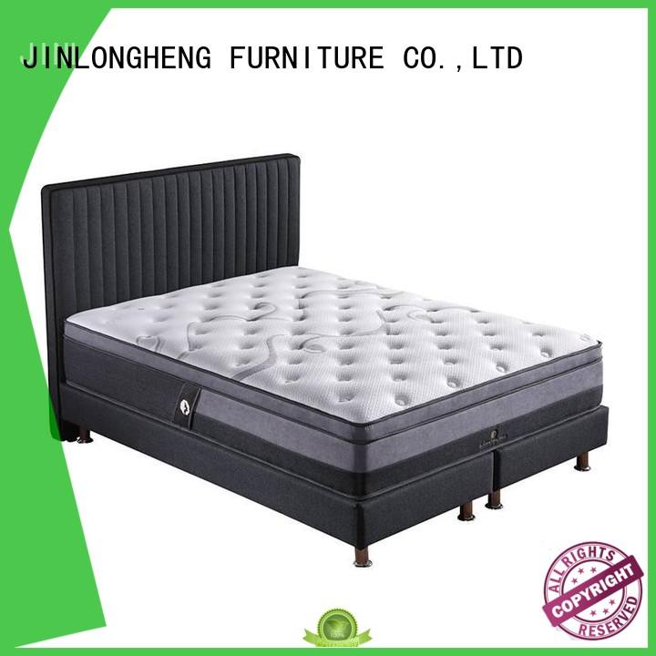 JLH Brand luxury top latex gel memory foam mattress wool factory