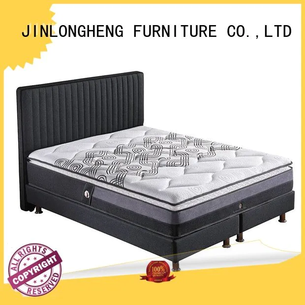 JLH Brand wool latex cool gel memory foam mattress topper pocket spring