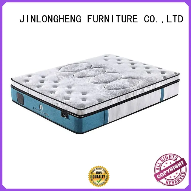 2018 Gel Memory Foam Double Layers Pocket Spring Mattress for Home
