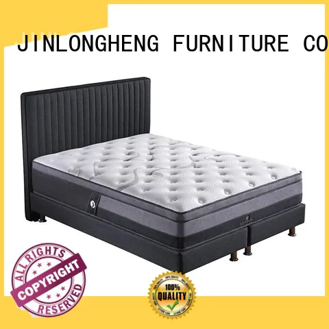 turfted design latex gel memory foam mattress luxury JLH Brand company
