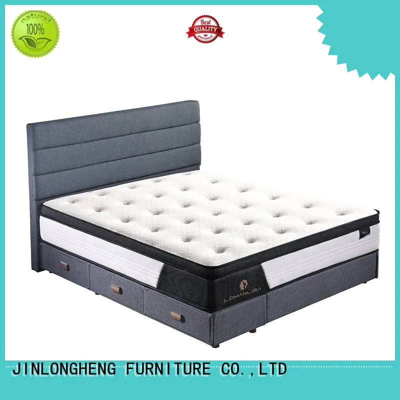 bed comfortable OEM hybrid mattress JLH