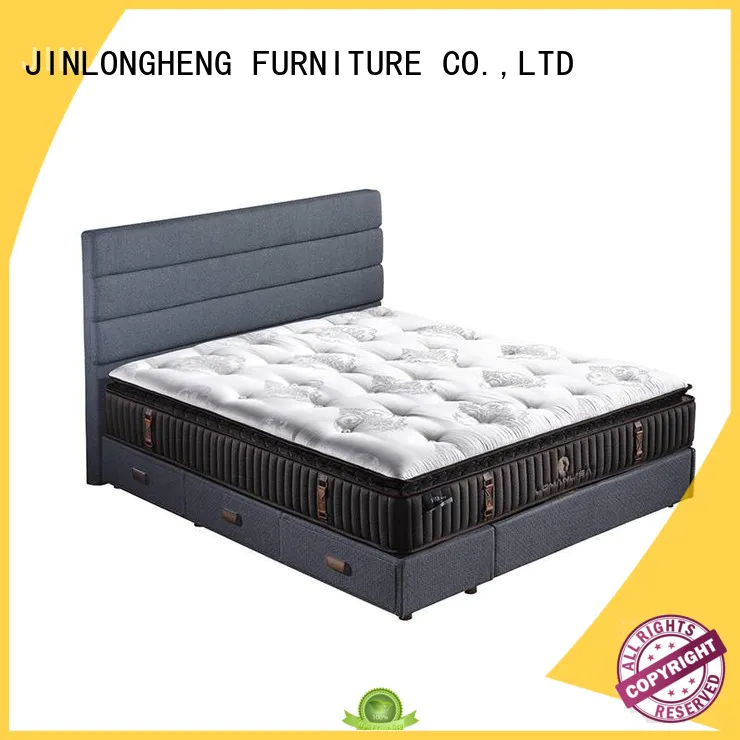 JLH high class innerspring hybrid mattress with Quiet Stable Motor with softness